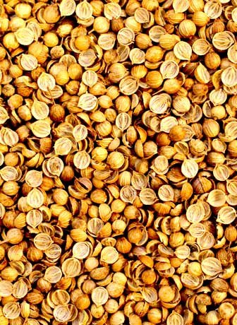 Split Coriander Seeds